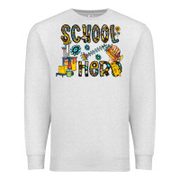 Oatmeal Heather school hero Premium Sweatshirt - CowhideDigitalArt