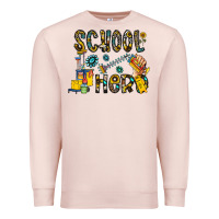 Pale Pink school hero Premium Sweatshirt - CowhideDigitalArt