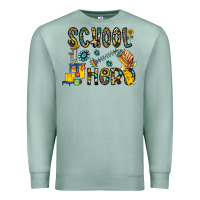 Seafoam school hero Premium Sweatshirt - CowhideDigitalArt