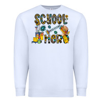 White school hero Premium Sweatshirt - CowhideDigitalArt