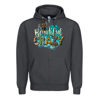 Smoke beautiful crazy Zipper Hoodie - texasbilliewilder