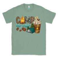 Sage camp life coffee with coffee cup Classic Tee - texasbilliewilder