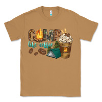 Toasted Coconut camp life coffee with coffee cup Classic Tee - texasbilliewilder