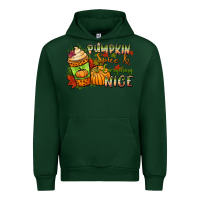 Foreset Green Pumpkin spice everything nice Urban Hoodie - NancyCooperArtShop