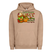 Pigment Burro Pumpkin spice everything nice Urban Hoodie - NancyCooperArtShop