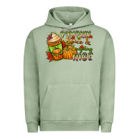 Pigment Oil Green Pumpkin spice everything nice Urban Hoodie - NancyCooperArtShop