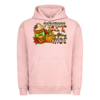 Pigment Salmon Pumpkin spice everything nice Urban Hoodie - NancyCooperArtShop