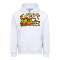 White Pumpkin spice everything nice Urban Hoodie - NancyCooperArtShop