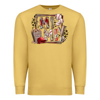 Antique Gold mimi baseball Premium Sweatshirt - RacoonDesign