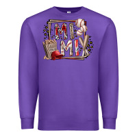 Purple mimi baseball Premium Sweatshirt - RacoonDesign
