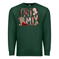 Sports Green mimi baseball Premium Sweatshirt - RacoonDesign