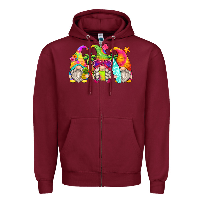 Summer Gnomes Zipper Hoodie by Zillion Design Studio | Teevron