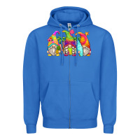 True Royal summer gnomes Zipper Hoodie - Zillion Design Studio