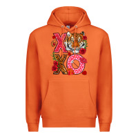 Carrot xoxo with tiger Premium Hoodie - NancyCooperArtShop