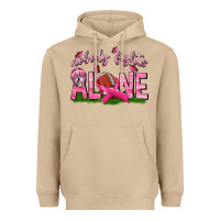 Mushroom Football Nobody Fights Alone Heavyweight Hoodie - texasbilliewilder