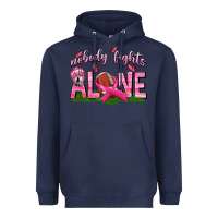 Navy Football Nobody Fights Alone Heavyweight Hoodie - texasbilliewilder