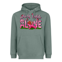 Sage Football Nobody Fights Alone Heavyweight Hoodie - texasbilliewilder