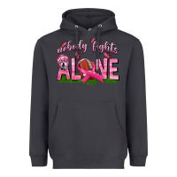 Smoke Football Nobody Fights Alone Heavyweight Hoodie - texasbilliewilder