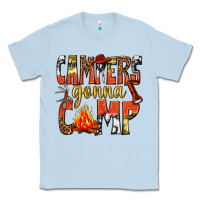 Dusty Blue campers gonna camp western Classic Tee - texasbilliewilder