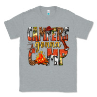 Heather Grey campers gonna camp western Classic Tee - texasbilliewilder