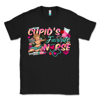 Black cupid's favorite nurse Classic Tee - FaDigitalArtStudio