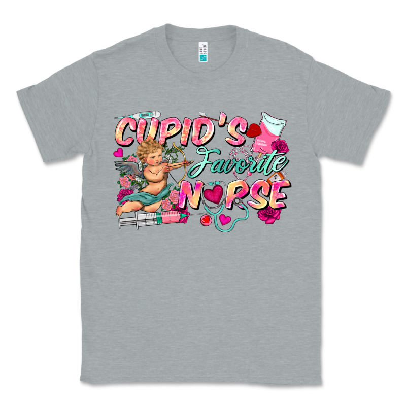 Cupid's Favorite Nurse Classic Tee by FaDigitalArtStudio | Teevron