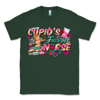 Sports Green cupid's favorite nurse Classic Tee - FaDigitalArtStudio