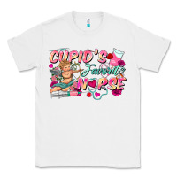 White cupid's favorite nurse Classic Tee - FaDigitalArtStudio