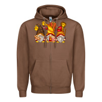Chestnut softball gnomes Zipper Hoodie - Zillion Design Studio