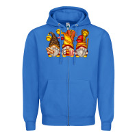 True Royal softball gnomes Zipper Hoodie - Zillion Design Studio