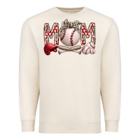 Sandshell mom baseball Premium Sweatshirt - RacoonDesign