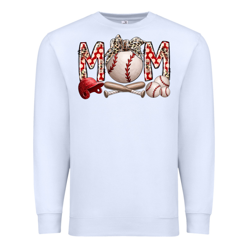 Mom Baseball Premium Sweatshirt by RacoonDesign | Teevron