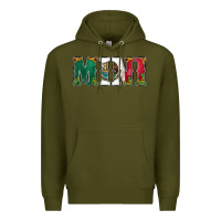 Army Green mexican flag mini Premium Hoodie - Jasminsmagicworld