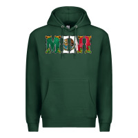 Sports Green mexican flag mini Premium Hoodie - Jasminsmagicworld