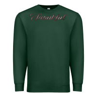Sports Green thankful Premium Sweatshirt - FaDigitalArtStudio