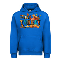 Cobalt Talk turkey to me Urban Hoodie - NancyCooperArtShop