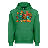 Emerald Talk turkey to me Urban Hoodie - NancyCooperArtShop