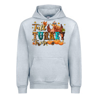 Heather Grey Talk turkey to me Urban Hoodie - NancyCooperArtShop
