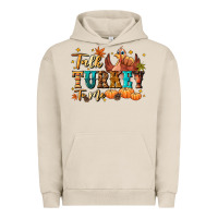 Pigment French Oak Talk turkey to me Urban Hoodie - NancyCooperArtShop