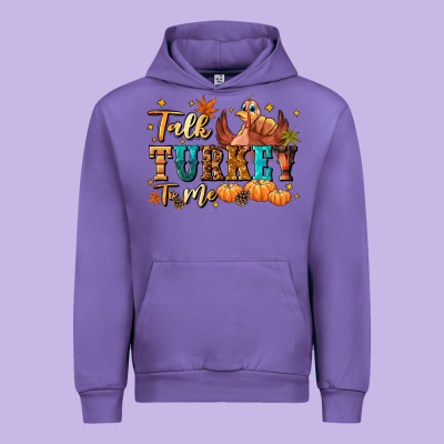 Talk Turkey To Me Urban Hoodie Designed By Nancycooperartshop