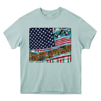 Arona American Flag Mouse Pad Heavy Core Tee - CowhideDigitalArt