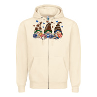 Sandshell football gnomes Zipper Hoodie - Zillion Design Studio