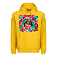Lemon xo xo rainbow valentine Premium Hoodie - NancyCooperArtShop