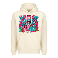 Sandshell xo xo rainbow valentine Premium Hoodie - NancyCooperArtShop