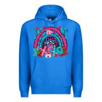 True Royal xo xo rainbow valentine Premium Hoodie - NancyCooperArtShop