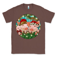 Chestnut Christmas Pigs Classic Tee - RanaPortraitStore