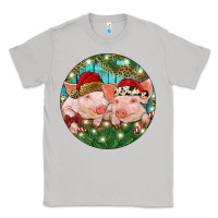 Moon Dust Christmas Pigs Classic Tee - RanaPortraitStore