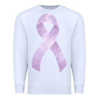 White testicular cancer ribbon fa element Premium Sweatshirt - FaDigitalArtStudio
