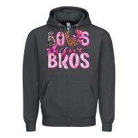 Smoke bows before bros Zipper Hoodie - texasbilliewilder