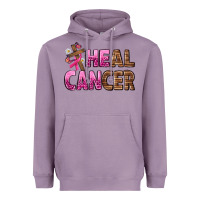 Lavender Heal Cancer Heavyweight Hoodie - texasbilliewilder